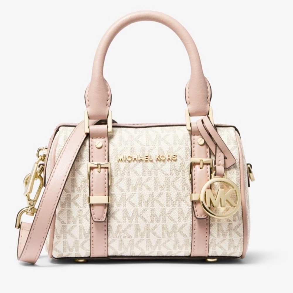 Michael Kors Bedford Legacy Extra-Small Logo Duffle Crossbody Bag